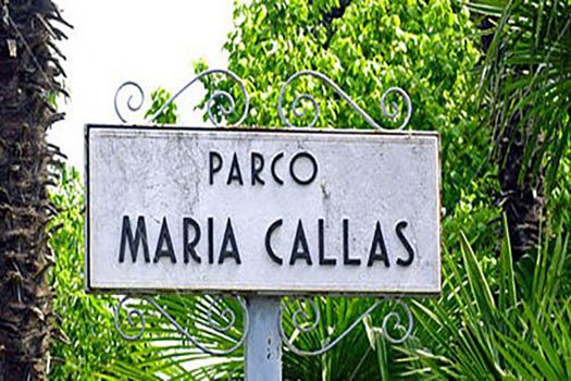Maria Callas garden park