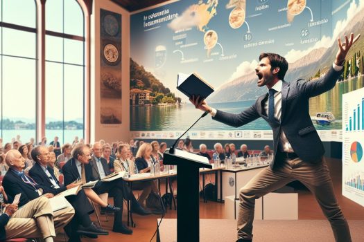 Luca Mercalli presenta il nuovo libro al Palazzo dei Congressi: riflessioni sul clima e il rapporto uomo-ambiente