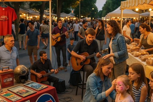 Mercatino del Venerdì in attesa della 1000 Miglia a via Colombare