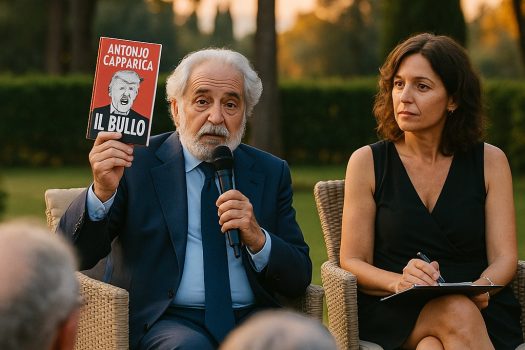 Antonio Caprarica presenta il suo libro 'Il bullo: come Donald Trump ha distrutto l'Occidente'