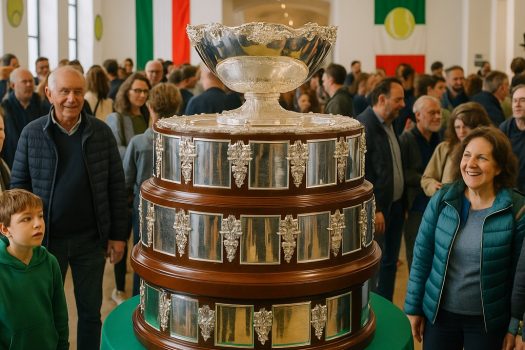 Il Tour della Coppa Davis a Sirmione: un evento straordinario per gli amanti del tennis